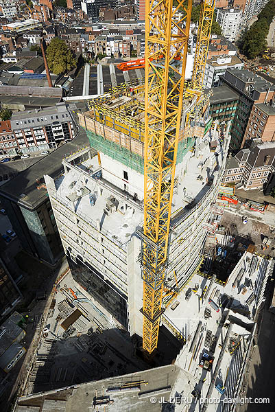 tour des finances à Liège